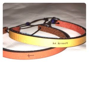 Laurel Denise Leather Bracelets
